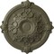 Ekena Millwork Hamilton Ceiling Medallion (Fits Canopies up to 3 3/4"), 17 3/8"OD x 1 3/4"P, Spartan Stone CM17HASSF - alternate 1